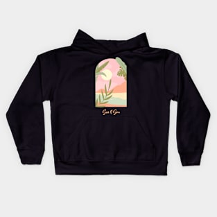 Beach Shirt Sun & Sand Kids Hoodie